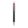 Uni-Ball Jetstream Retract Ballpoint Pen, Bold 1mm, Red Ink, Blk Barrel, PK12 73834